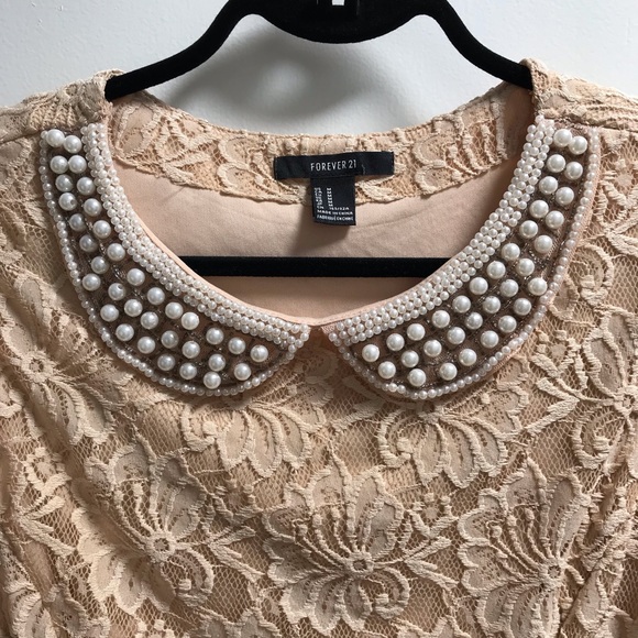 Lace Peter Pan Dress - Picture 2 of 2